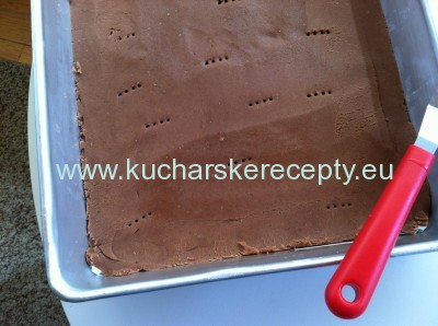 recept tvarohovy kolac - plech